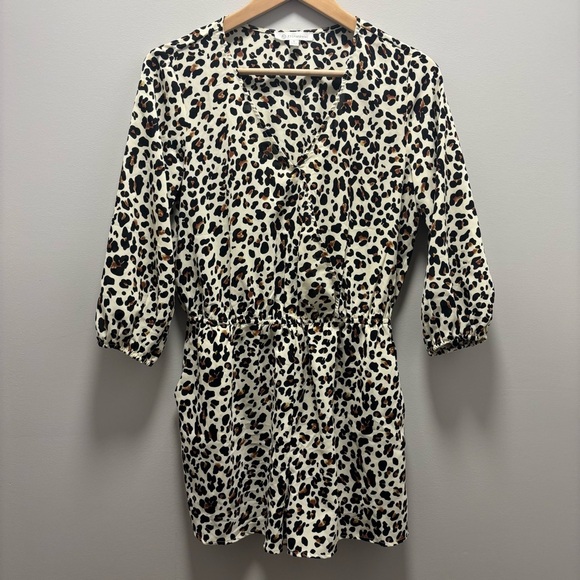 FSL Apparel animal print short romper - Picture 1 of 7